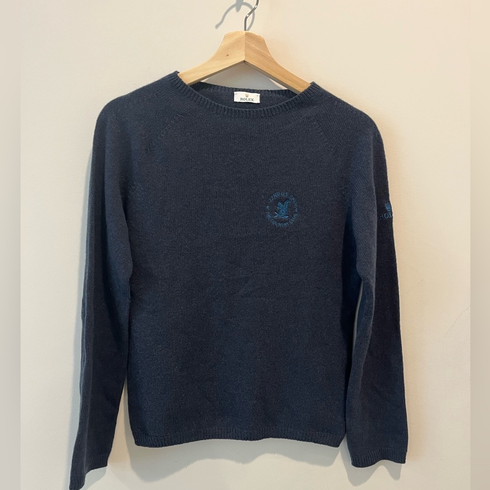 Women’s 22nd US Open Rolex Cashmere sweater XS